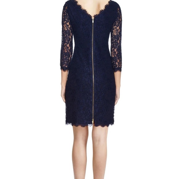 Diane von Furstenberg DVF Zarita Midnight dress 8 - Picture 7 of 7